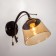 Bra 73194/1 E27 40W Black-gold 27x16x20 cm