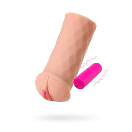 Masturbator Realistic Kokos Elegance.007 with vibration, TPR, bodily, 16 cm