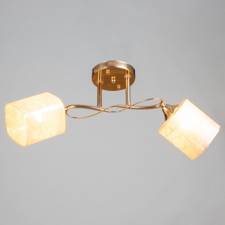 Bunt chandelier 2x60W E27 gold-1