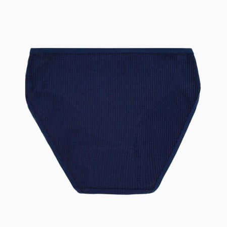 Panties female slips, dark blue color, rr 50-52-2