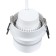 Pointed-built lamp Arte Lamp IMAI A2164PL-1WH, GU10, 15 W, 7.1x7.1x6 cm, white