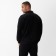 Jumper male minku: Casual Collection Man Black Black, Rr. 48