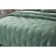 A set with a veil of "Rebeca", size 160x220 cm, 50x70 cm, color malachite