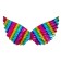Carnival set "Unicorn", 3 objects: rim, wings, skirt