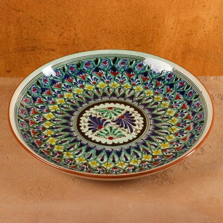 Largan Rishtan ceramics "Patterns", 25 cm, mix