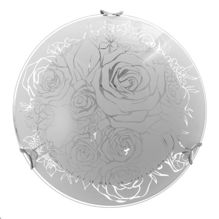 Lamp "Bouquet" Mollir., 1x60W E27, chrome, d = 25 cm, h = 4.5 cm