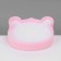 Organizer for jewelry "Casket Bear" 8 seats, plastic, 10.5 × 10 × 3 cm, pink color