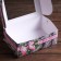 Packaging for 6 cupcakes with the window "Warm New Year", 25 x 17 x 10 cm