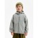 Demi -season windbreaker for Minaku boys from SoftShell on fleece, waterproof, gray, height 104 cm