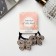 Hair gum "Reflection" (set 2 pcs) butterfly
