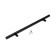 Hand -on Railing CAPPIO, Stainless. steel, d = 12 mm, m/o 192 mm, black color