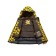 Valianly ski costume for a yellow girl, height 116