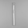 Knitting hook, with anodized coating, d = 7 mm, 15 cm