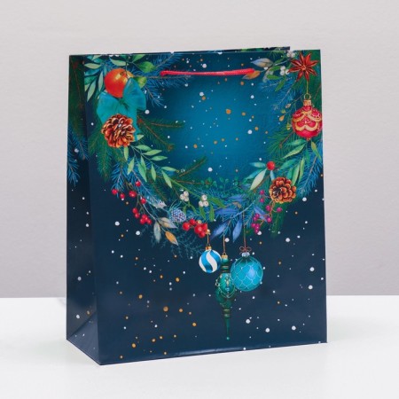 Gift package "Night sky with a wreath", 26 x 32 x 12 cm