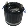 Ceiling light Feron HL365, IP20, GX53, 12 W, 85x85x75 mm, black color black