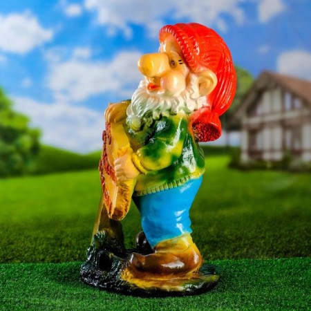 Garden Figure "Dwarf My Garden" 26x26x48cm Mix-2