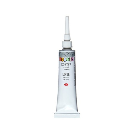 Cut on fabric 18 ml, ZHK Decola, Metallic silver (5403966)-2