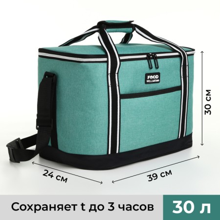 Bag-Term Classic 30l, 39*24*30, Department for Moln, N/Karm, Rag belt, Green