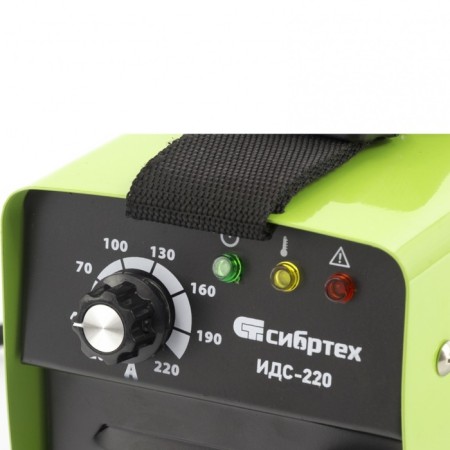 Welding inverter SIBRTEKH IDS-220, 220 A, PV 80%, diam. El 1.6-5 mm-2