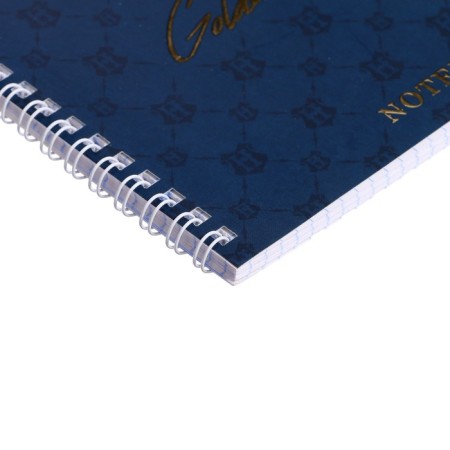 Notebook of 48 sheets in the cage on the crest "Harry Potter", covered cardboard, matte lamination, 3D foil, offset block, 4 types of mix-3