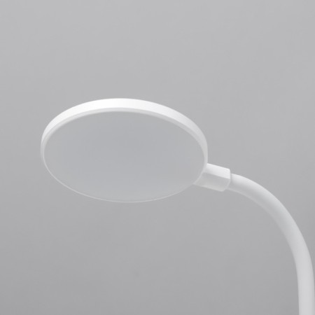 Table lamp "Universal" LED 5W 3000k 2 sockets 2xusb2.0 White 13x13x37cm Risalux-4