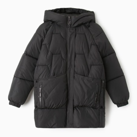 Women's winter jacket, black color, size 46