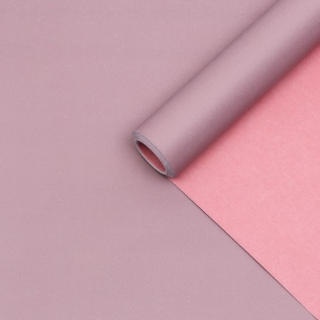 Paper packaging craft, pale pink-kapuchino 0.67 x 10 m-1