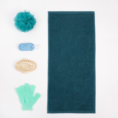 Gift set "Be happy" towel 30x60 cm and bath accessories-1