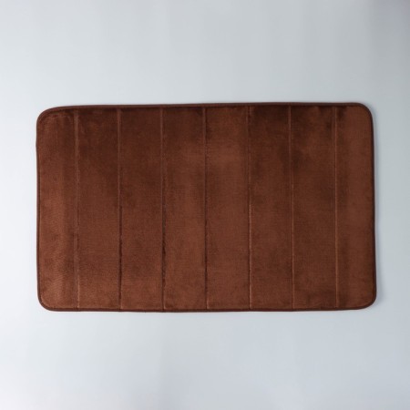 Savanna Memory Foam bath and toilet rug, 50 × 80 cm, brown color-3