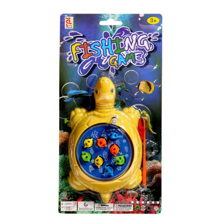 Рыбалка заводная «Черепаха», 8 рыбок с удочкой-11
