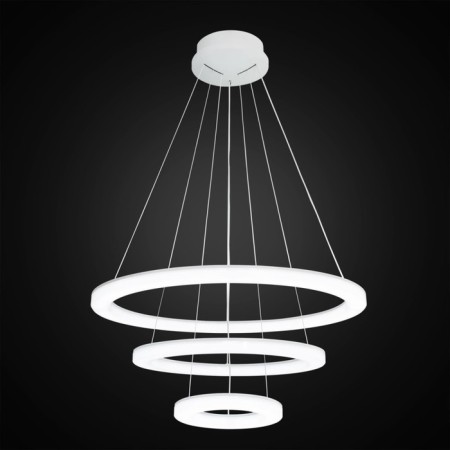 Suspended lamp Citilux "Electron" CL710A104S, 65x65x40 cm, 1x104W, LED, white color-6