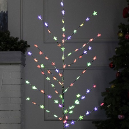 LED bush "Stars" 1.5 m, 84 LED, blinking, 220 V, glow of multi (RG/RB)-3