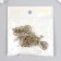 Decor Metal for creativity "Bicycle" under brass (E6264) 2.8x5.2 cm
