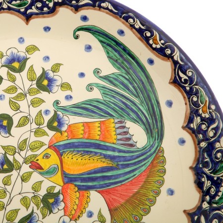 Largan Rishtan ceramics "Fish", 37 cm, mix-5