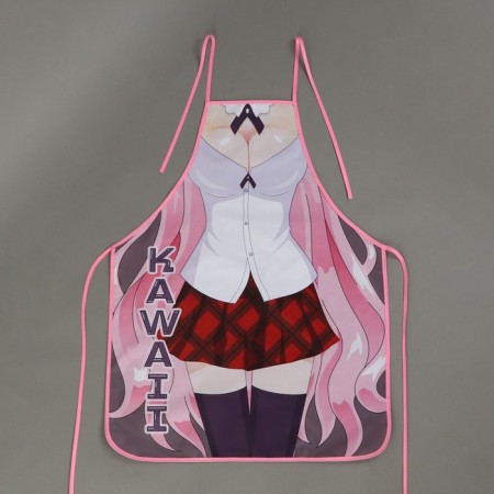 Apron kitchen "anime", full -color-1