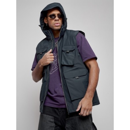 Luy jacket transformer male winter, size 52, dark blue color-22