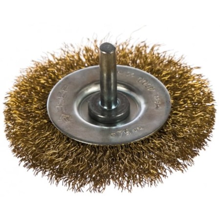 Brush Brush bison 3520-075_z02, disk, twisted, brass, steel, 0.3 mm, 75 mm 954524-2