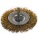 Brush Brush bison 3520-075_z02, disk, twisted, brass, steel, 0.3 mm, 75 mm 954524