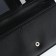 Women's wallet on the button, Textura, black color