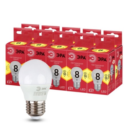 LED LED era Red Line "Shar", 8 W, E27, 640 lm, 2700k, glow warm white-3