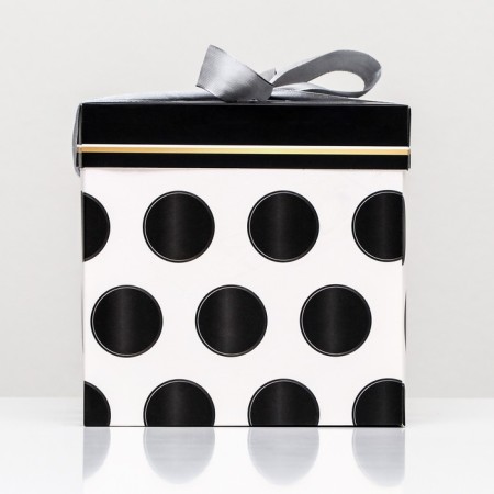 Self -charged box "Black" Black, 15x15x15 cm-1