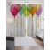 Photostes "Helic balls for the holiday", Saten, size 145x265 cm, 2 pcs