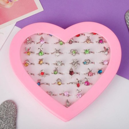 Children's ring "Favorite animals", Mix shape, color, dimensionless-1