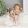 Souvenir Polystone "Mom-Angel with daughter" 11.5x7x12 cm