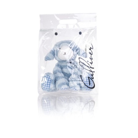 Soft toy Gulliver lambs curly, Blue color, 22 cm-2