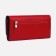 Women's wallet on magnets, burgundy color