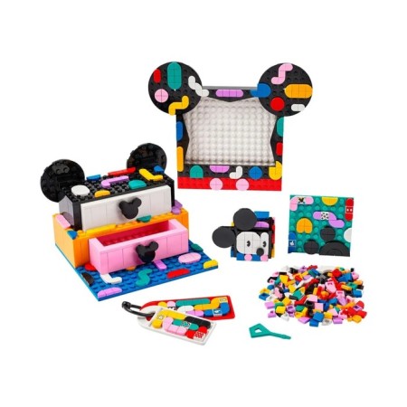Designer "Box" again to school ", with Mickey and Minnie Mouse" dots-1