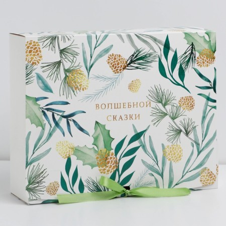 Folding double -sided “magic”, 31 x 24.5 x 9 cm, New Year-3