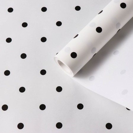 Paper packaging craft "Black peas", 0.6 x 10 m, 70 g/m2