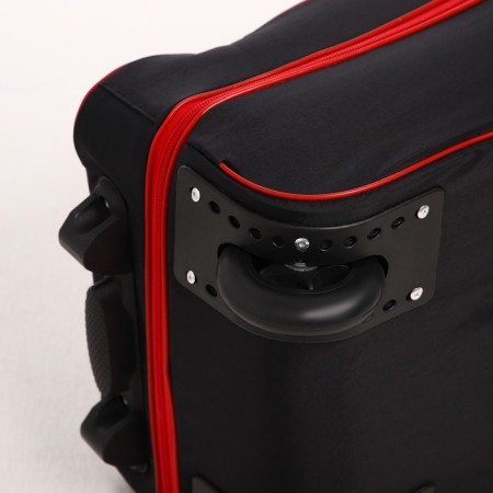 Baby suitcase 32 l (s), Sacvoyage, lightning department, black/red color-6